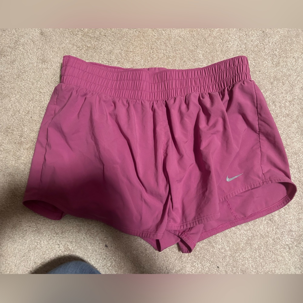 Nike Women's Magenta Athletic Shorts
